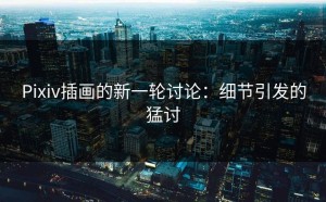 Pixiv插画的新一轮讨论：细节引发的猛讨